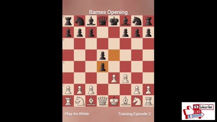 Barnes Opening | GamePlay Chess Opening