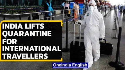 India lifts quarantine requirements for fully vaccinated international travellers | Oneindia News