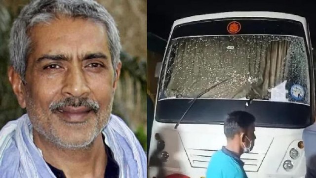 Bajrang Dal workers vandalised sets of Ashram 3 in Bhopal