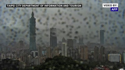 Strong quake strikes Taipei