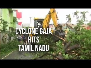 Cyclone Gaja Hits Tamil Nadu