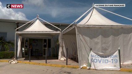 Guyane : 67% de la population n'est pas vaccinée contre le Covid