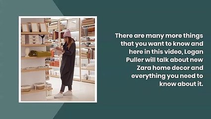Logan Puller Talks About Zara Home Store