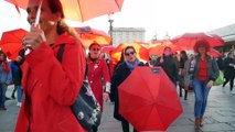 Trabalhadores do sexo saem para a rua em Veneza