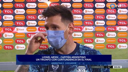 Copa America 2021: Argentina 3 - 0 Ecuador