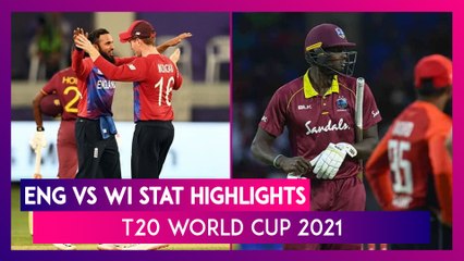 ENG vs WI Stat Highlights T20 World Cup 2021: England Register Impressive Win
