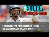 4th Test (Sydney) Day 1: Highlights from India (IND) vs Australia (AUS) I Pujara scores another 100
