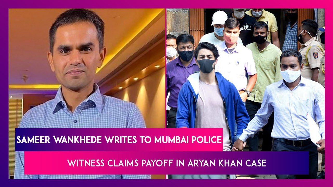 Aryan Khan Case: Sameer Wankhede, NCB Officer Writes To Mumbai Police As Witness Claims Payoff