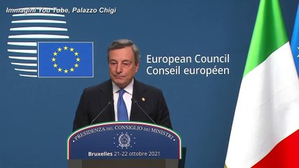 Ue, Draghi: "Muri alle frontiere? Non siamo d'accordo sul finanziamento”