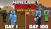 I Survived 100 Days of Hardcore Minecraft in a Nuclear Wasteland And Here’s What Happened