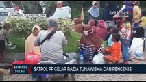 Satpol PP Makassar Gelar Razia Tunawisma Dan Pengemis