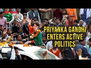 Priyanka Gandhi Enters Active Politics, Made AICC Gen Secy In-Charge Of UP East