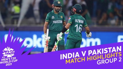 India vs Pakistan || T20 World Cup Highlights