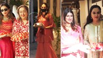 Karwa Chauth 2021: Mira Rajput, Padmini Kolhapure & Others Gather At Anil Kapoor's House