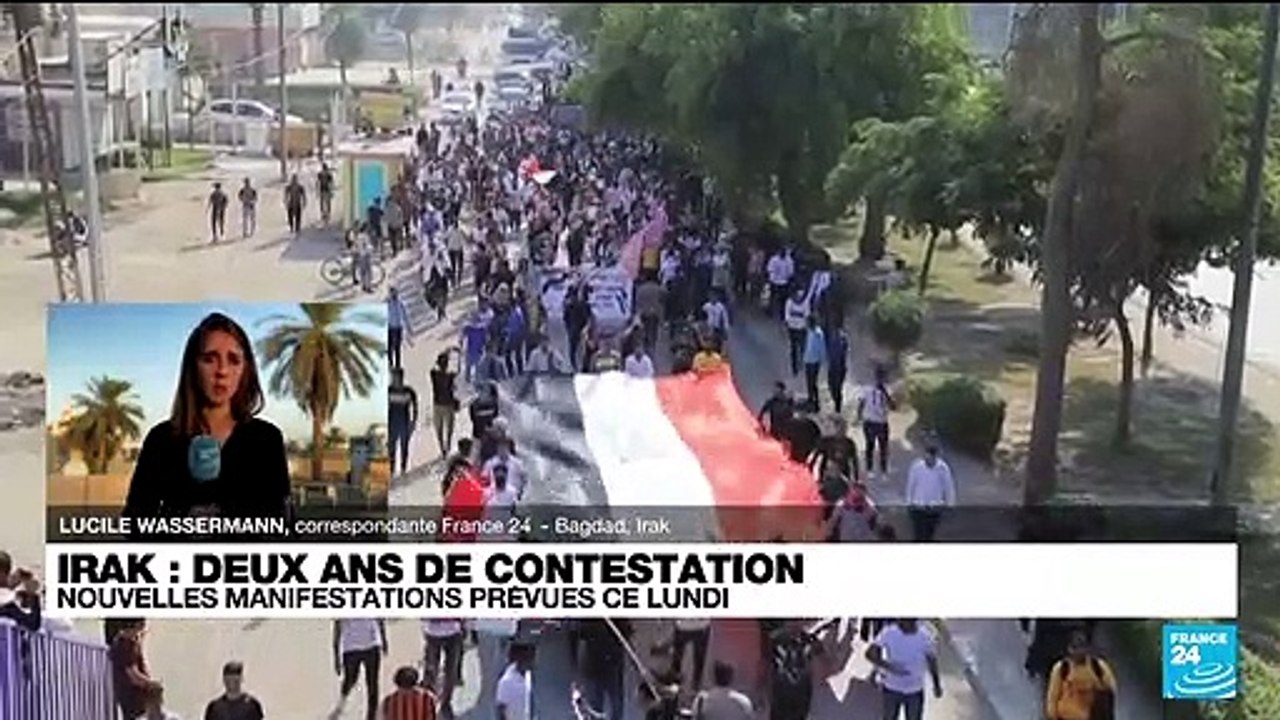 Deux ans de la contestation en Irak : nouvelles manifestations prévues ce lundi