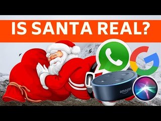 Christmas 2018: Siri/Alexa wants you to believe in Santa but a survey might change it all