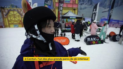 Chine : le succès du ski en salle à Canton