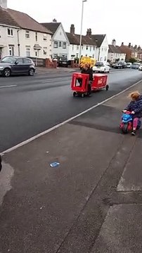 Blackpool man makes his very own Coca-Cola Christmas truck for charity