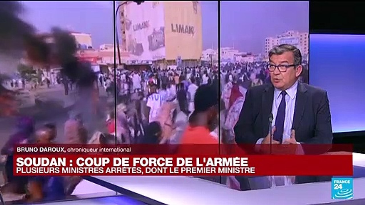 Coup de force de l'armée au Soudan : "Ce que les militaires font est une trahison envers les civils"