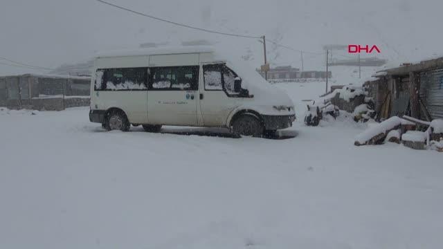 RİZE'NİN YAYLALARINDA KAR KALINLIĞI 20 SANTİMETREYİ GEÇTİ