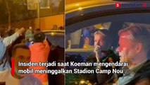 Mobil Ronald Koeman Digeruduk Fans Barcelona Usai Kalah dari Real Madrid