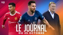 LES TERRIBLES STATISTIQUES DE MESSI, RONALDO PÈTE LES PLOMBS, KOEMAN AGRESSÉ PAR SES SUPPORTERS : LES INFOS FOOT