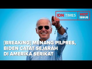 BREAKING MENANG PILPRES, BIDEN CATAT SEJARAH DI AMERIKA SERIKAT