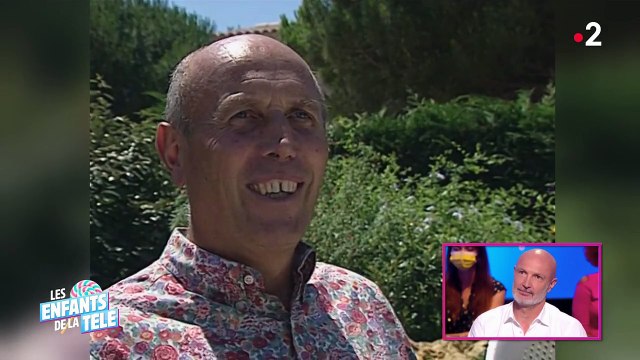 Frank Leboeuf sur le plateau de l'émission Les enfants de la télé .