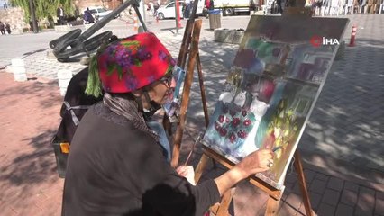 Başkent'in renkleri Ankara Kalesi'nde sanatla buluştu