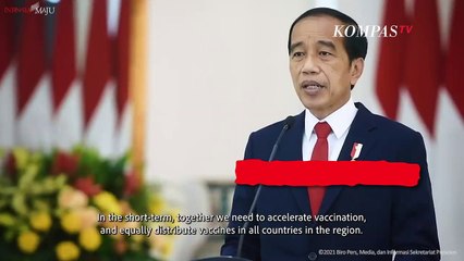 Jokowi Dorong Pengakuan Sertifikat Vaksin dan Pengaturan Perjalanan di ASEAN
