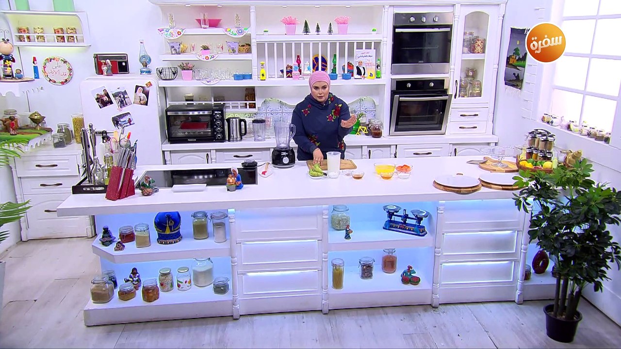 عصير موز بالقرفة واللبن  - عصير جزر بالبرتقال | نجلاء الشرشابي