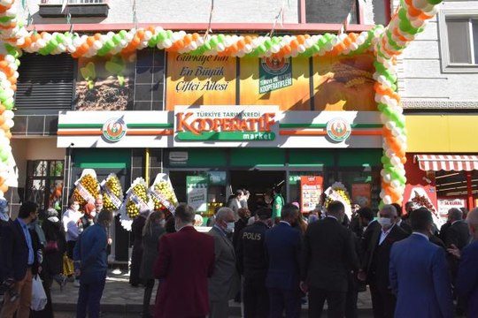 Türkiye Tarım Kredi Kooperatif Market'in 515'inci şubesi Bilecik'te açıldı