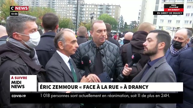 Accrochage entre un élu de La France insoumise et Eric Zemmour dans Face à la rue - VIDEO