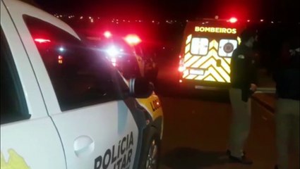"Vítima tentou impedir o trabalho dos bombeiros" diz PM sobre homem esfaqueado pelo cunhado
