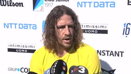 Puyol confiesa que le pasó lo mismo que a Koeman al salir del Camp Nou: "Se me tiraron encima del coche"