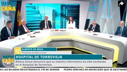 El presidente de Ribera Salud, denuncia el hackeo que ha sufrido su Hospital de Torrevieja