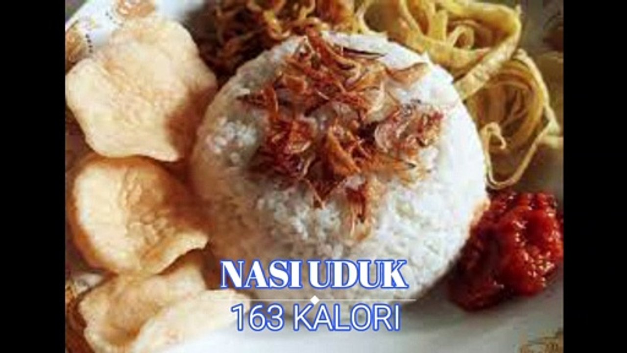 OLAHAN NASI DAN KALORINYA