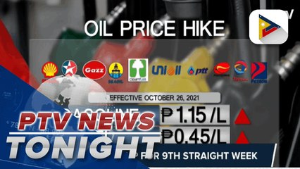 Oil prices up for 9th straight week