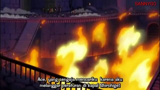 Luffy marah besar ketika bertemu kurohige di impel down