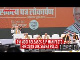 PM Modi Releases BJP Manifesto For 2019 Lok Sabha Polls