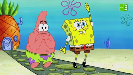 ساندي تختبر سبونج بوب وبسيط والنتيجة..