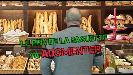 Le prix de la baguette va augmenter