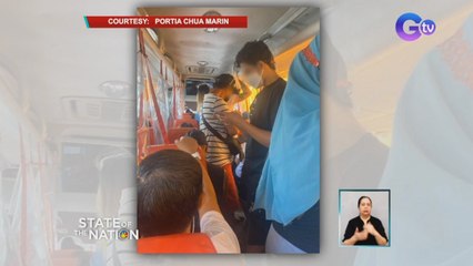 Siksikan at hindi pagsunod sa kapasidad sa mga pampublikong transportasyon, inirereklamo ng ilang commuter | SONA