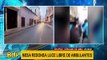 Mesa Redonda: ambulantes son desalojados del jirón Cusco en Cercado
