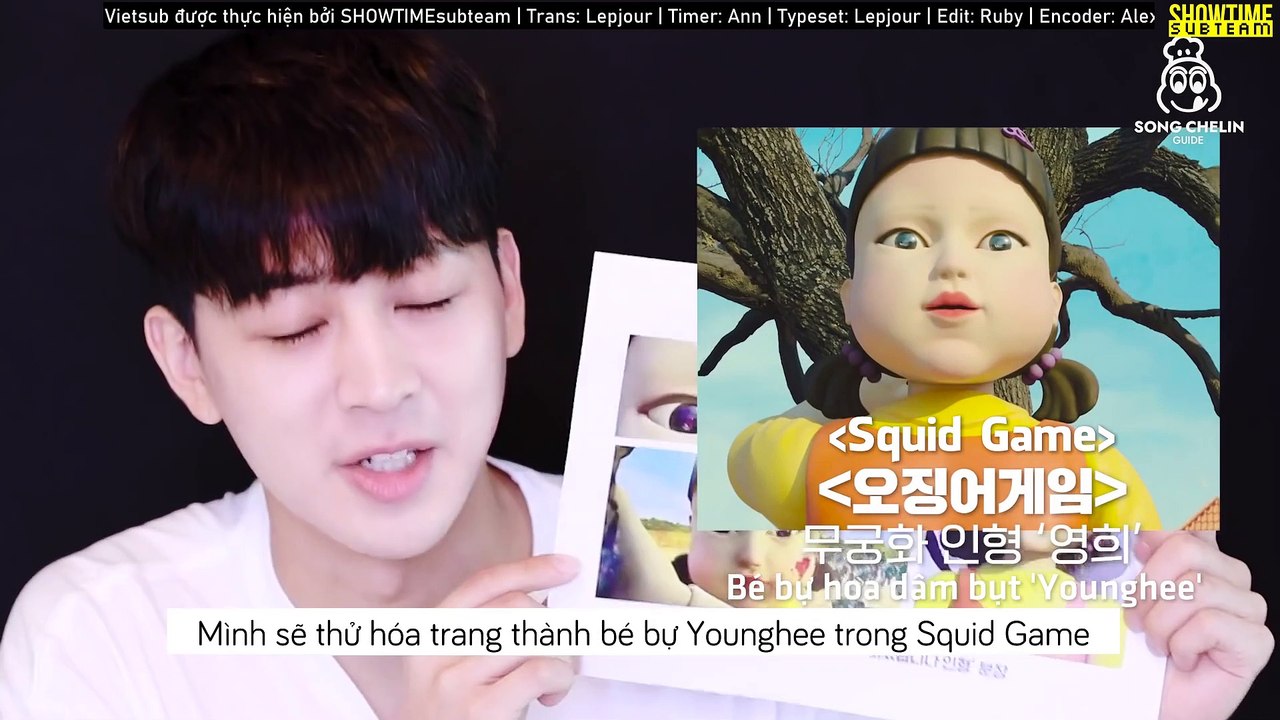 [SONGCHELIN GUIDE] Tập 120: Beauty Youtuber mới nổi thực hiện make up Younghee trong Squid Game