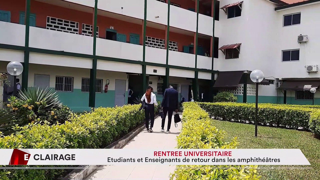 Eclairage | Rentrée universitaire : étudiants et enseignants de retour dans les amphithéâtres