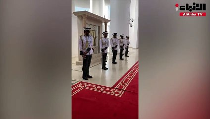 جانب من استعدادات الأمانة العامة لمجلس الأمة لحفل افتتاح دور