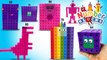 Numberblocks 60 to 80 with Roboctoblock and Dinoctoblock Snap Cubes Custom Set ||  Keiths Toy Box