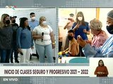 Estudiantes mayores de 12 años reciben primera dosis de la vacuna contra la COVID-19 en Zulia