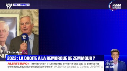 Permis à points: Michel Barnier pense "à tous ceux qui ont été sauvés par des mesures d'autodiscipline"